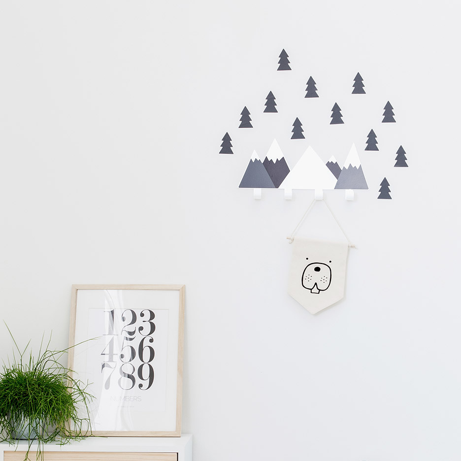 Stickers muraux arbres bleus foncés * Tresxics