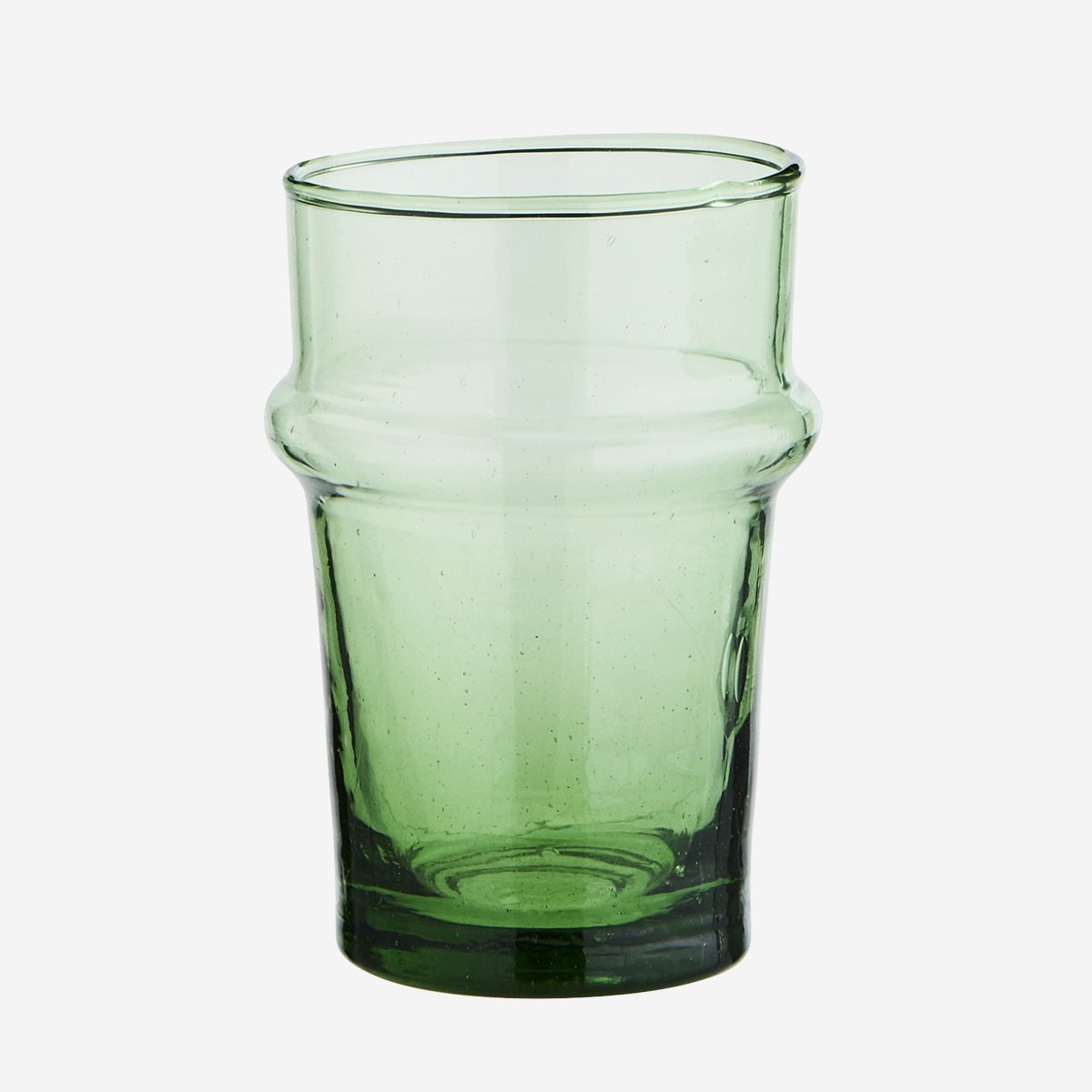 Verre Beldi moyen vert (verre recyclé) * Madam Stoltz