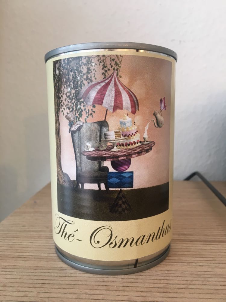 Bougie conserve Thé Osmanthus * Zeste de patine