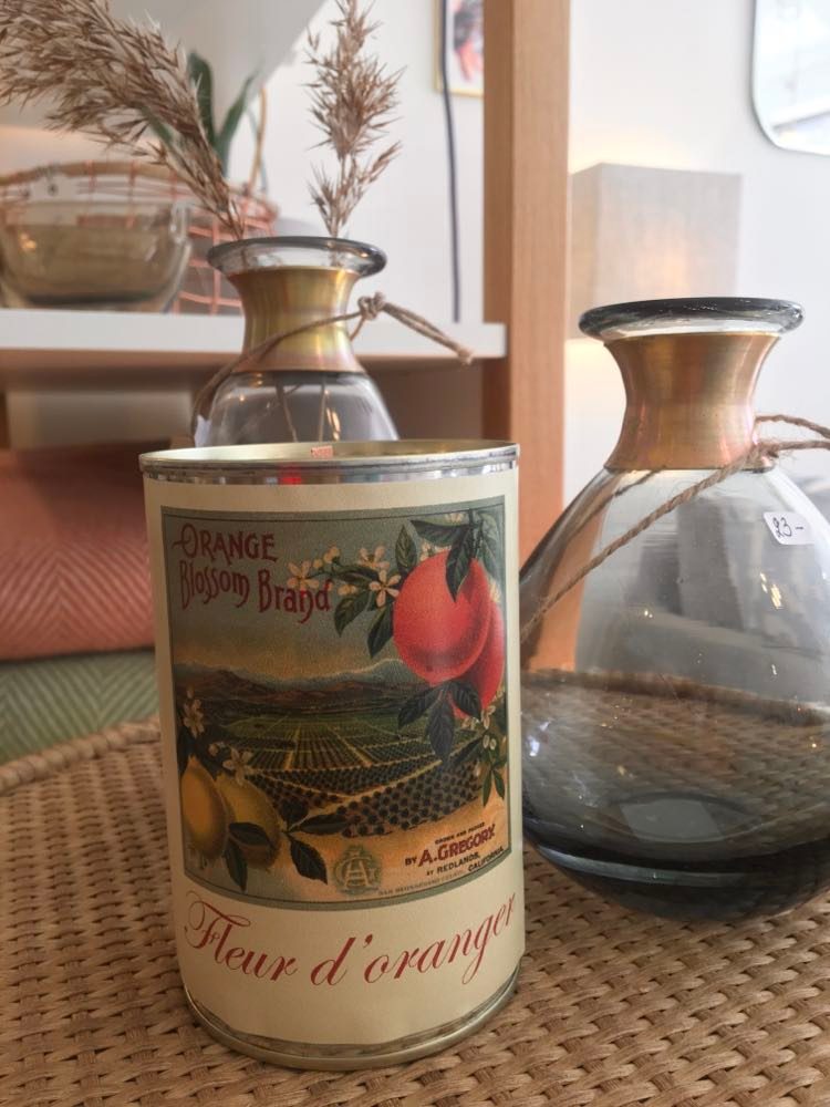 Bougie conserve Fleur d'oranger * Zeste de patine