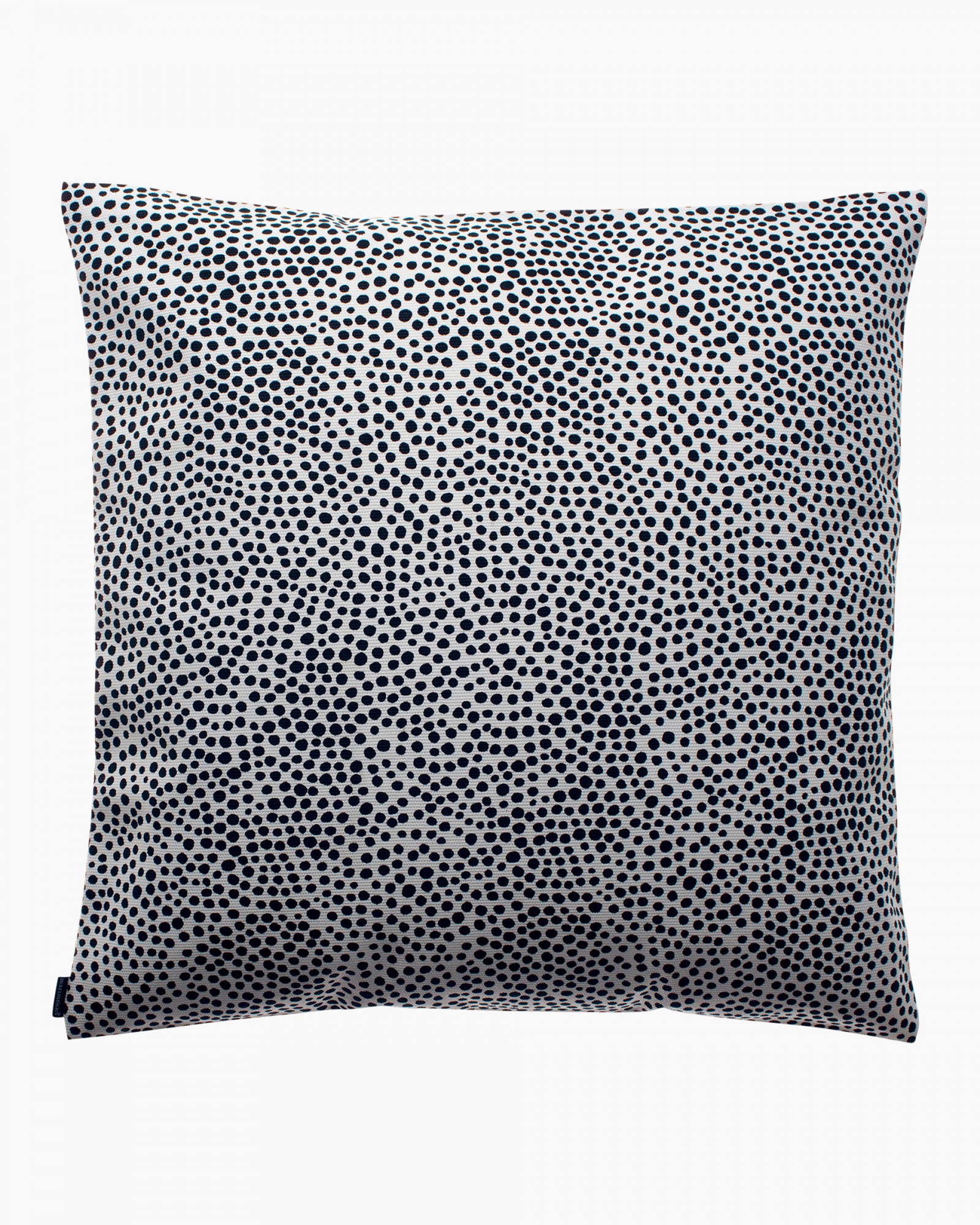 Housse de coussin Pirput Parput pois noir et blanc 50x50cm * Marimekko