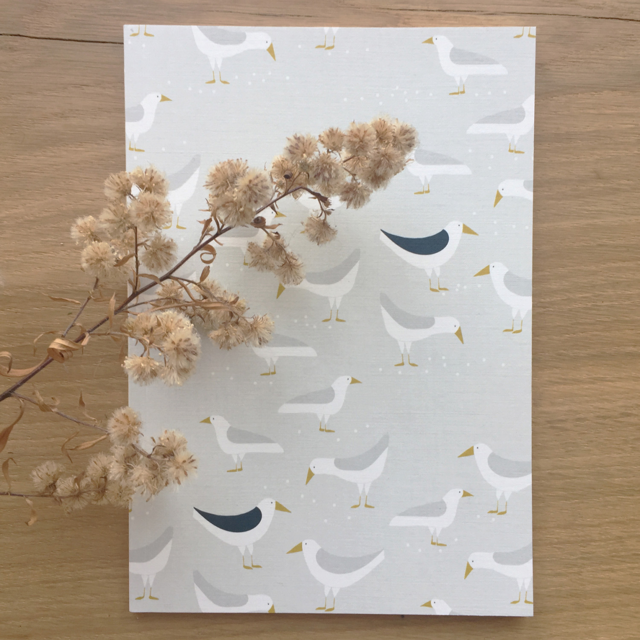 Carnet M quadrillé Marée basse  * Monsieur Papier