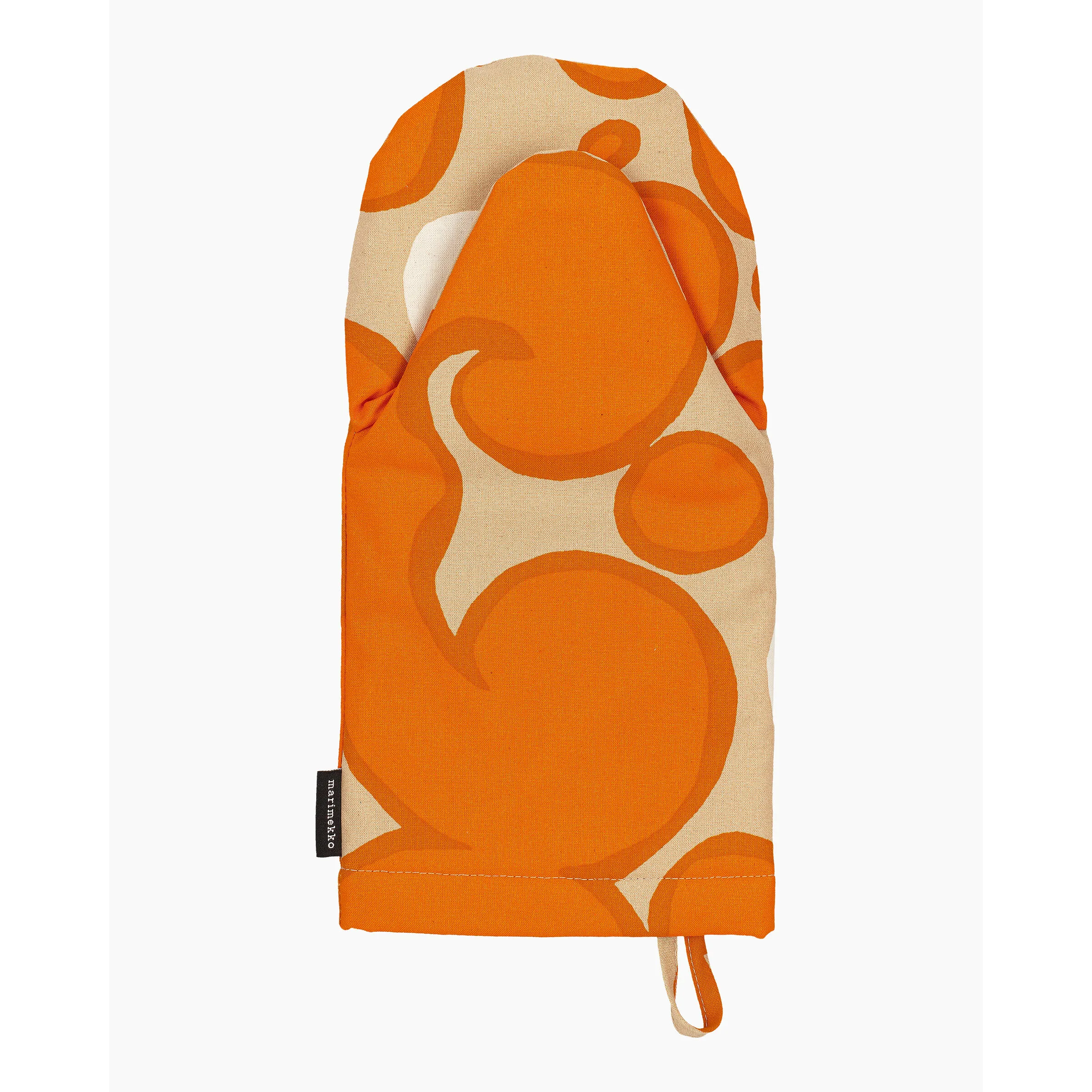Manique gant Keidas orange/beige * Marimekko