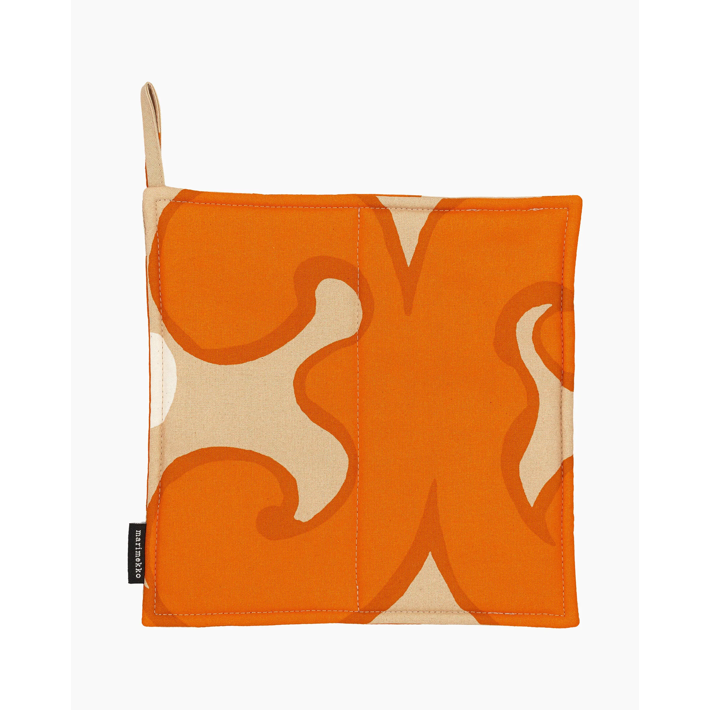 Manique carrée Keidas orange/beige  * Marimekko