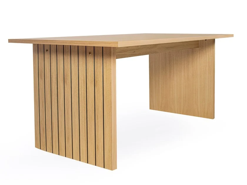 Meuble TV design en bois et métal Woodman - STRIPE