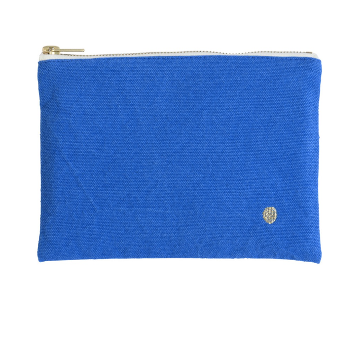 Pochette Iona Bleu mécano M * La Cerise sur le Gâteau