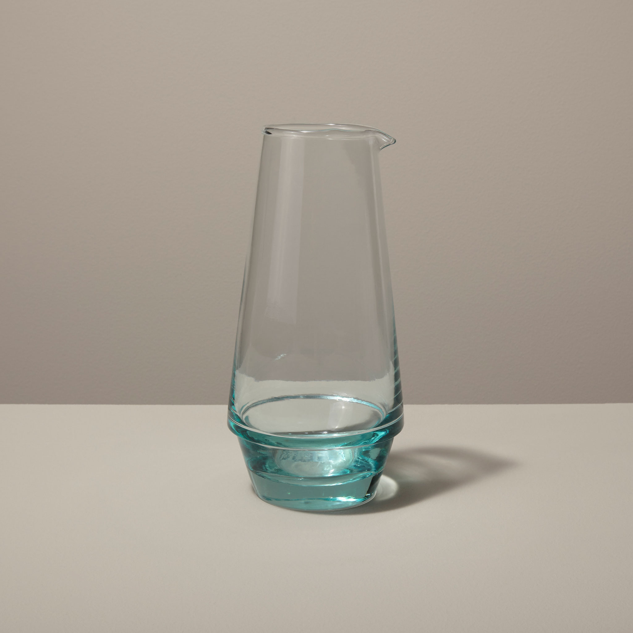 Cruche - carafe en verre recyclé S * Be Home