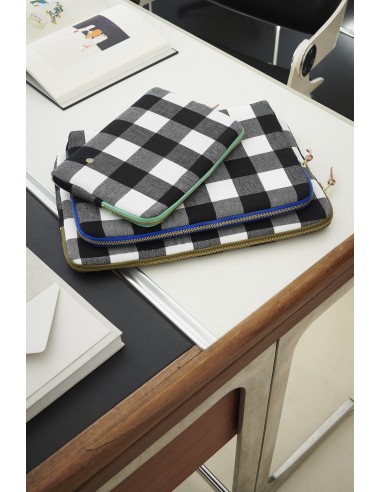 Housse pour Ipad 11' Max caviar et mint * La Cerise sur le Gâteau
