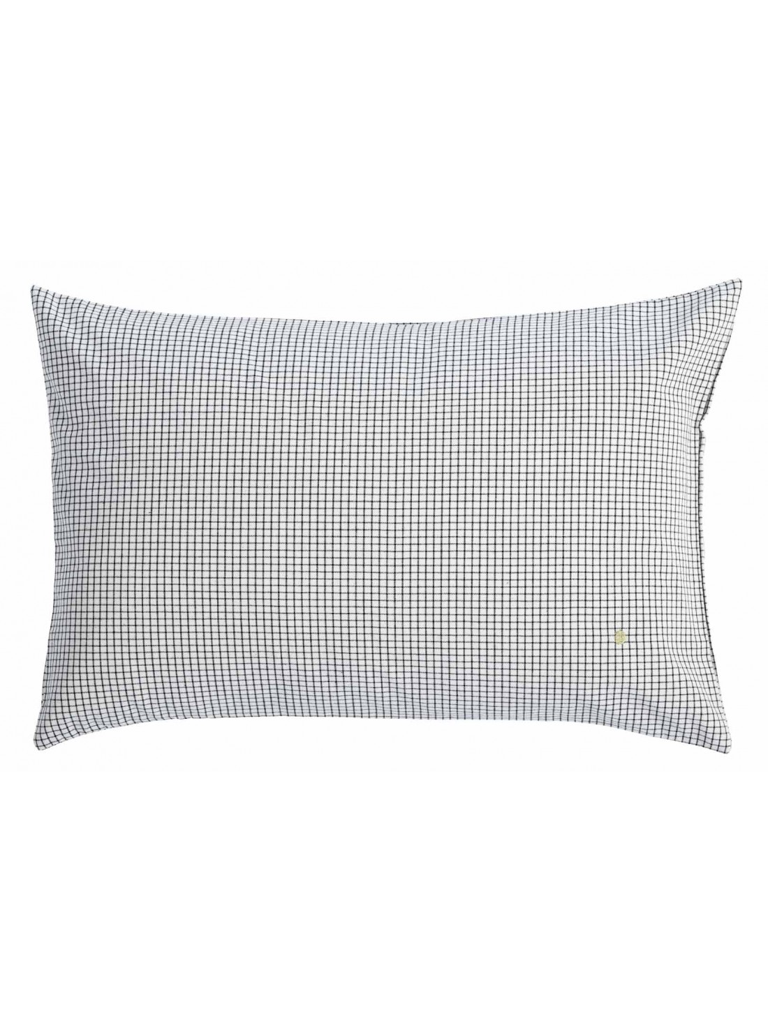 Housse de coussin Gustave caviar 40x60 cm * La Cerise sur le Gâteau