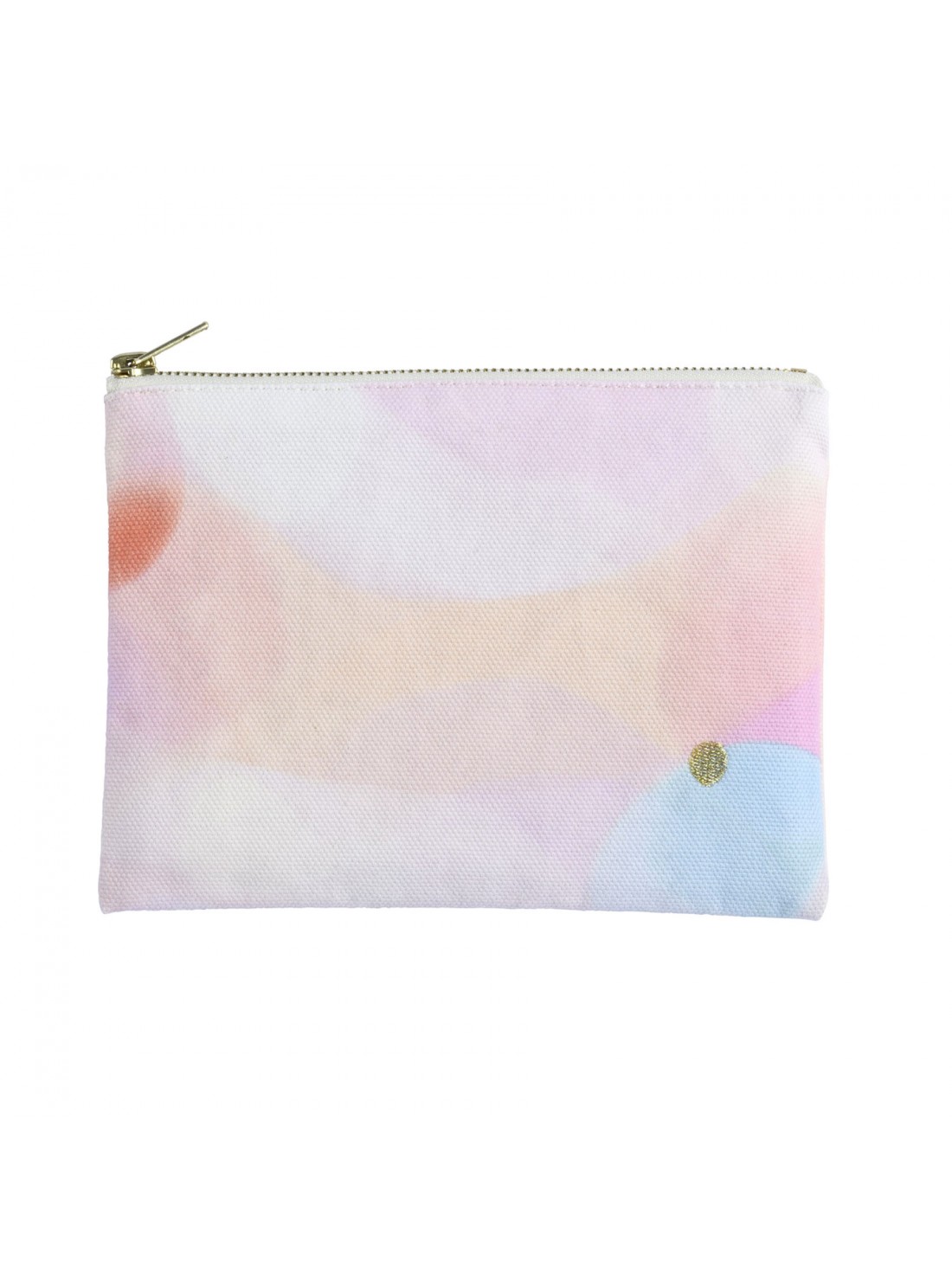 Pochette Lucia rose multicolore M * La Cerise sur le Gâteau