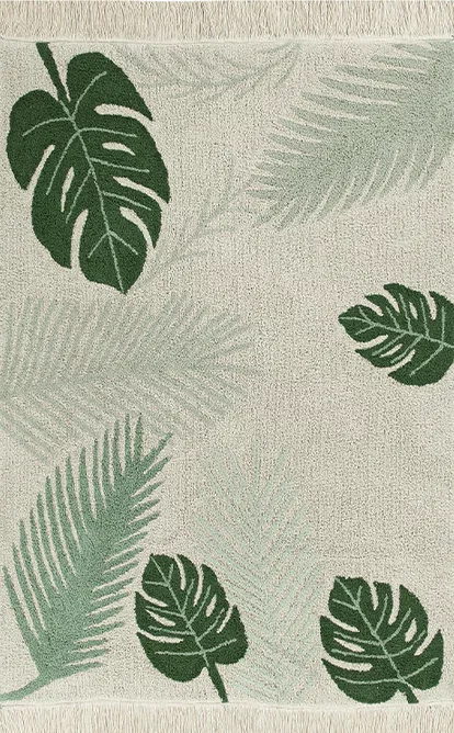 Tapis Tropical green * Lorena Canals