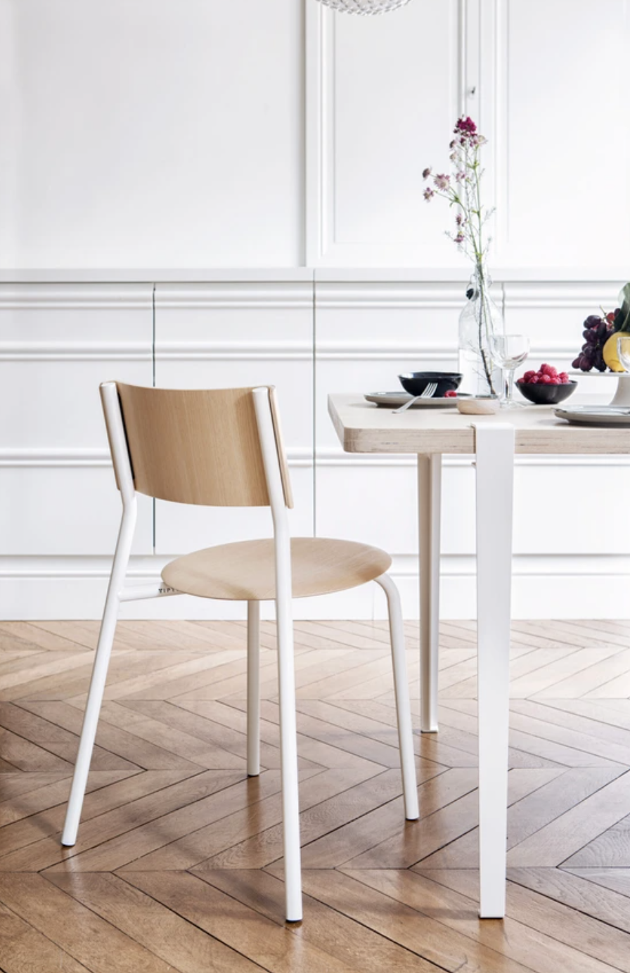 chaise simple et durable pour salle à manger et cuisine