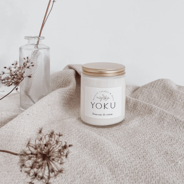 bougie eco friendly soja cire