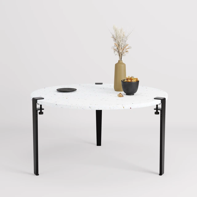 Table basse plastique recyclé VENEZIA * Tip Toe