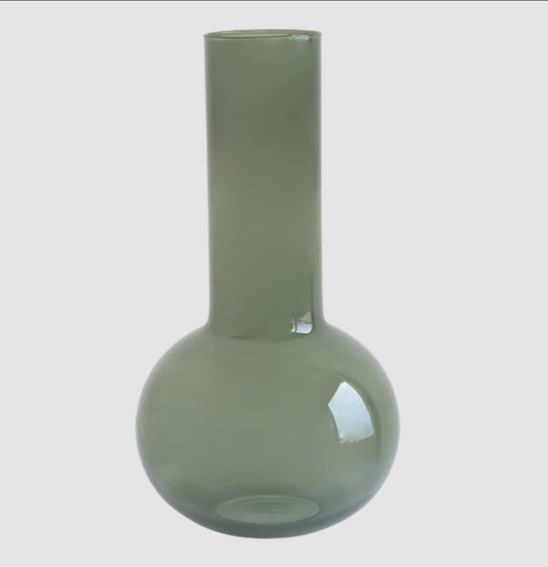 Vase vert olive haut (L) Collo * Urban Nature Culture