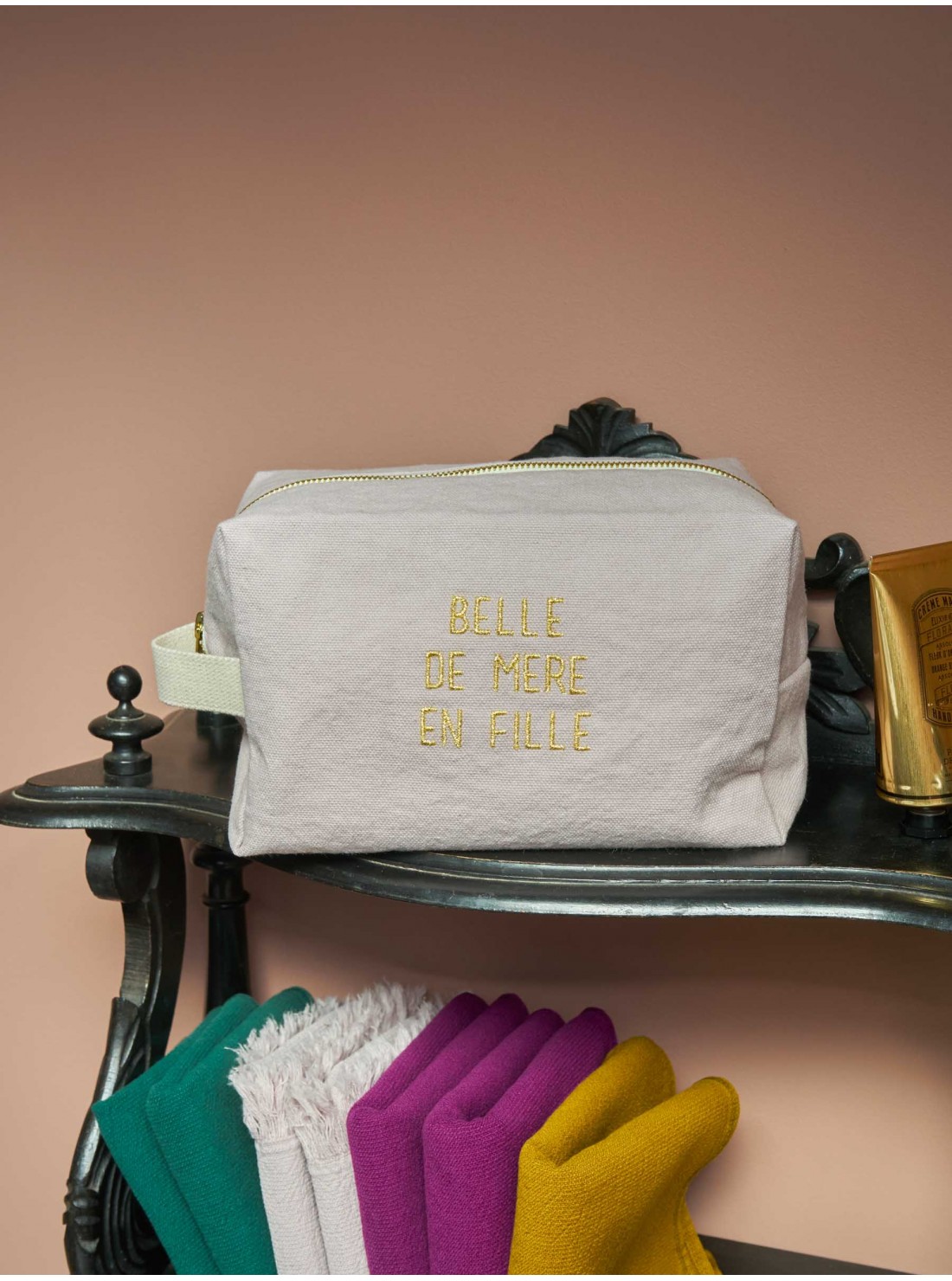 Trousse cube Belle Poivre Rose 