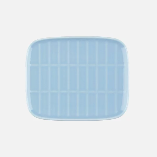 Mini plateau en céramique Tiiliskivi bleu clair  * Marimekko